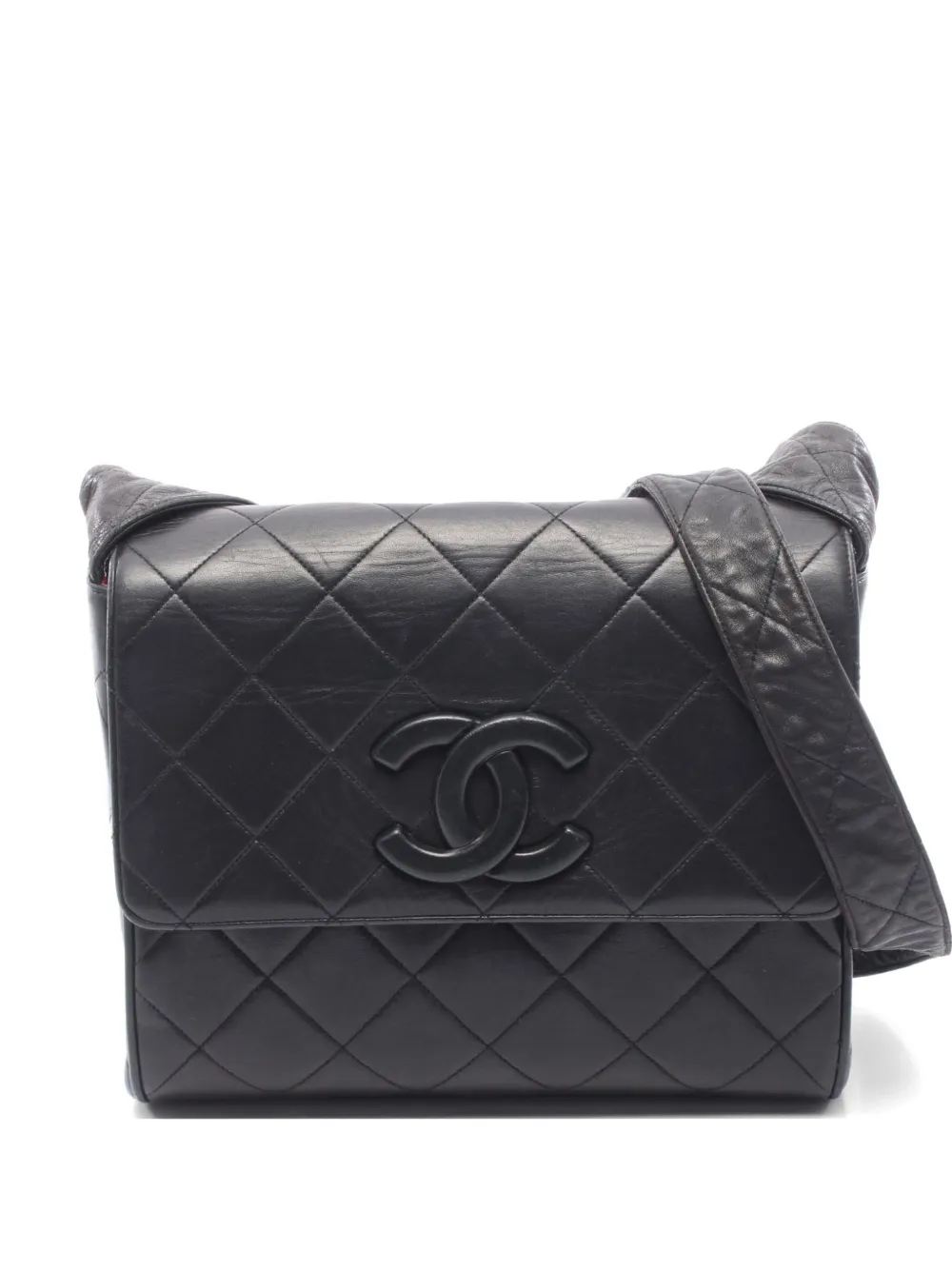 CHANEL Pre-Owned 1991-1994 matelassé shoulder bag - Schwarz