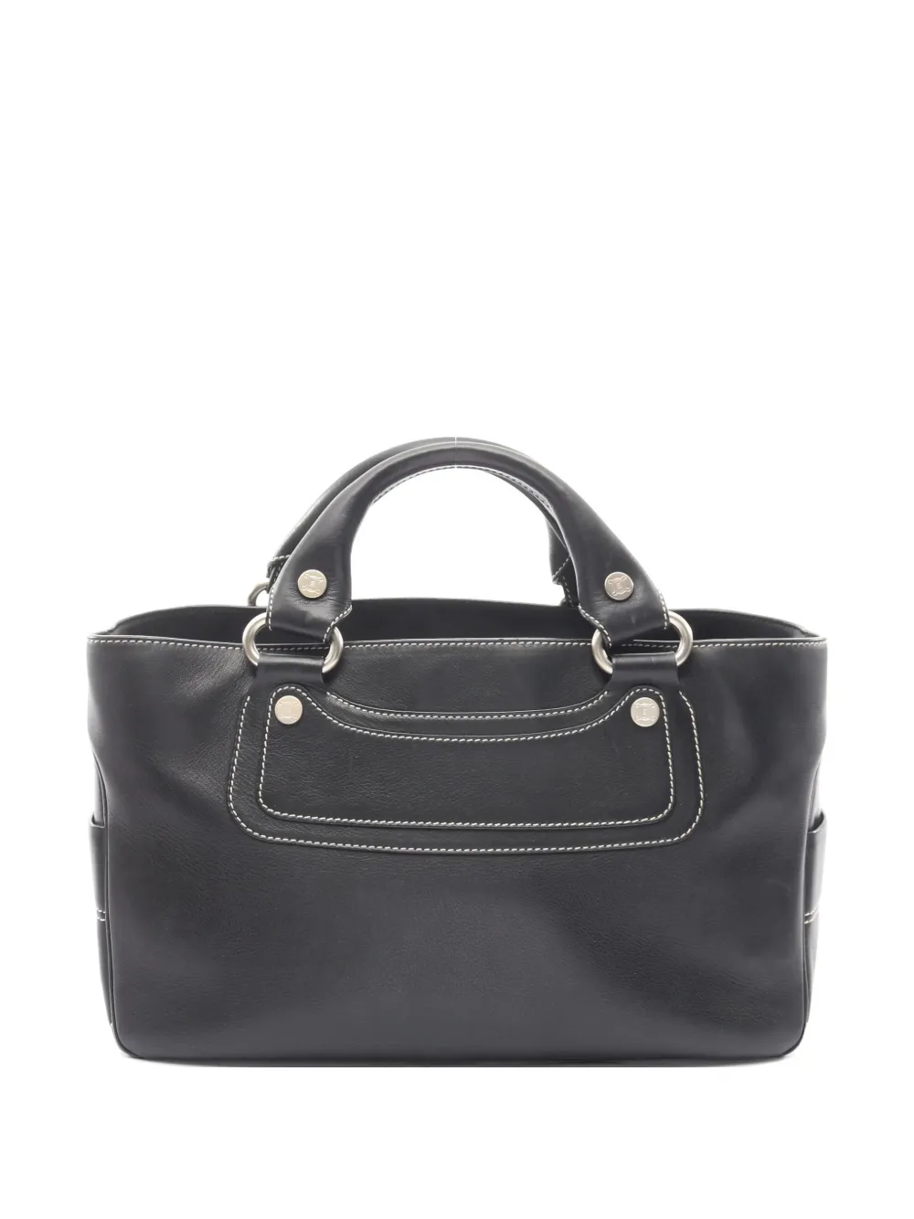 Celine Pre-Owned 2010s Boogie leather tote bag - Nero