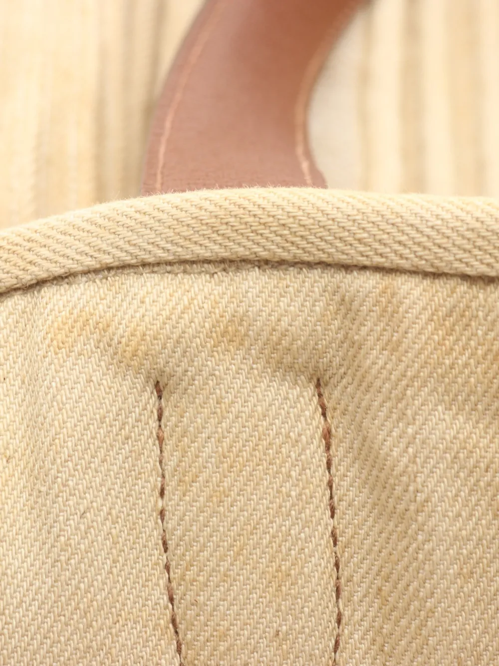 Hermès Pre-Owned 2008 Calicut shopper Beige