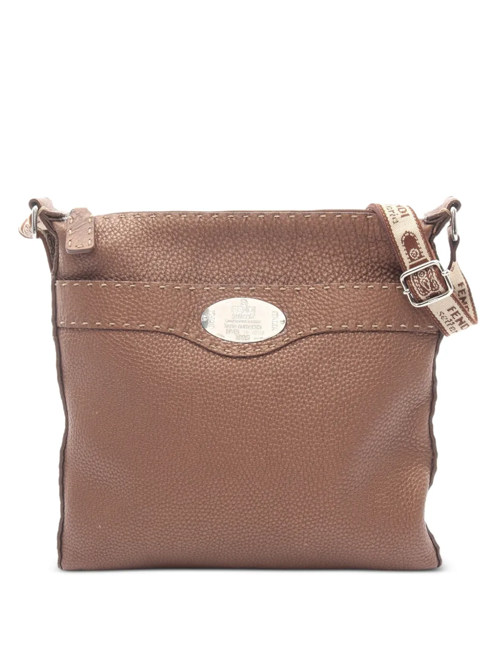 Fendi Pre-Owned 2000s Selleria cross body bag - Brown