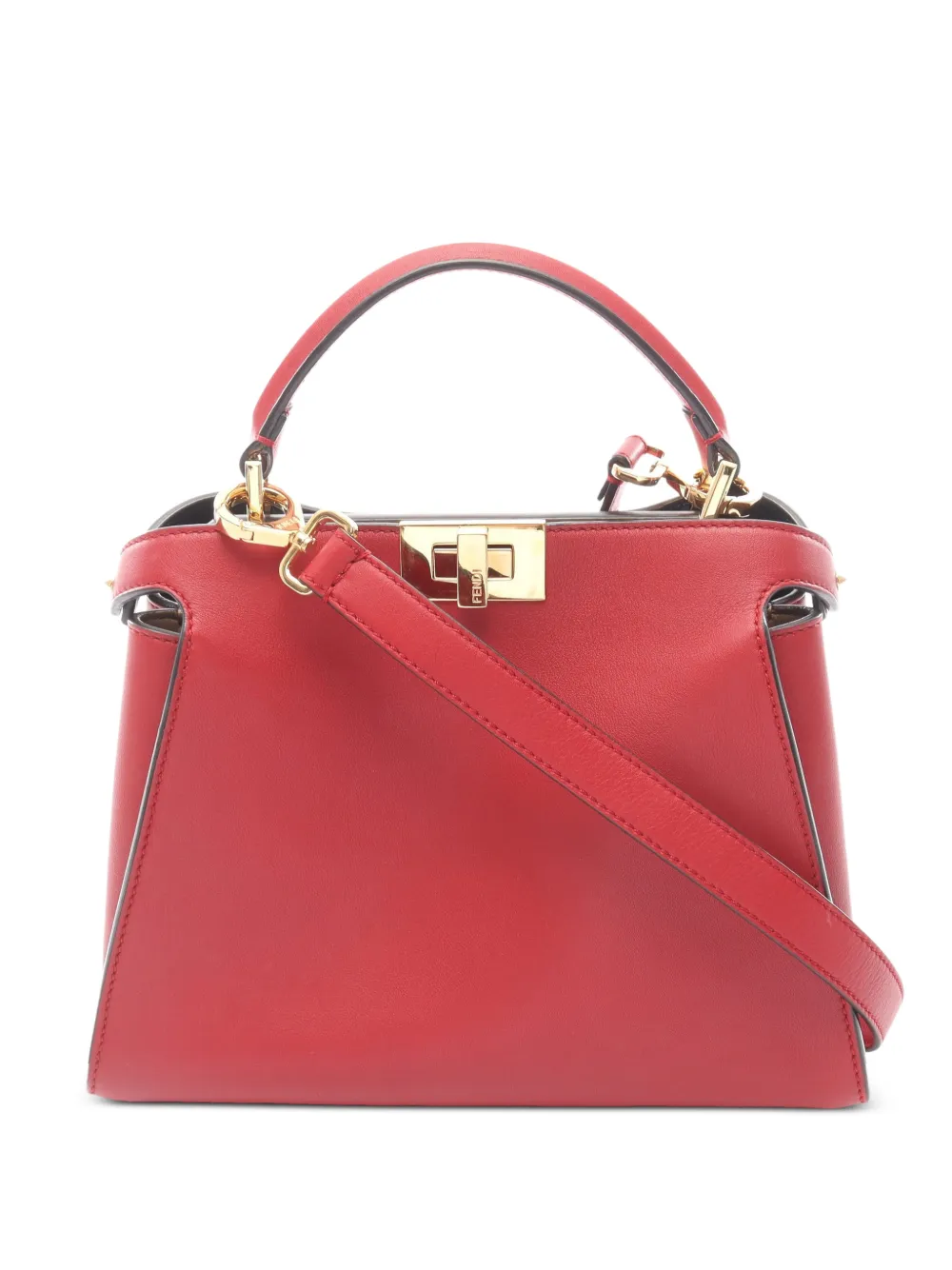 Fendi Pre-Owned 2010s Peekaboo Essential handbag - Rot