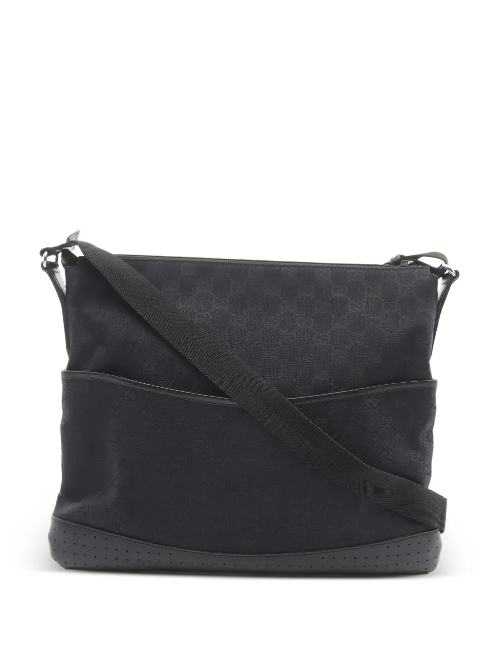 Gucci Pre-Owned 2010s GG canvas shoulder bag - Nero