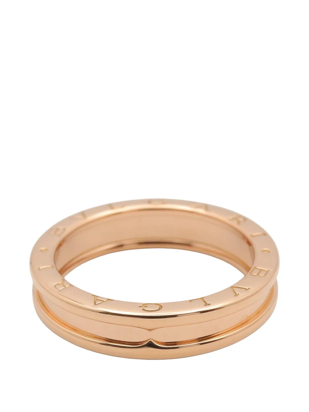 Pre-owned Bvlgari 2010s B-zero1 Ring In Pink