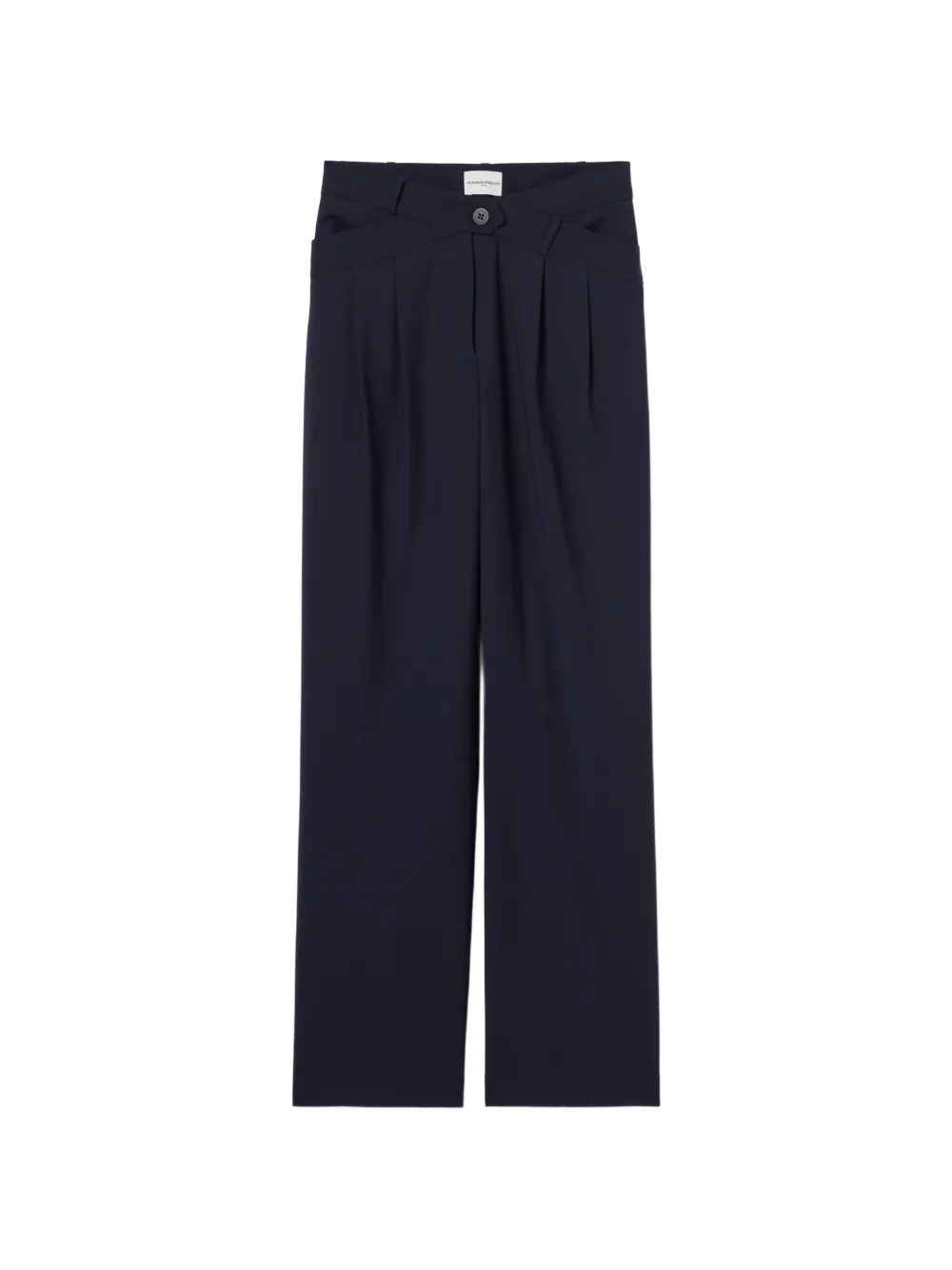 Claudie Pierlot pleated straight-leg trousers
