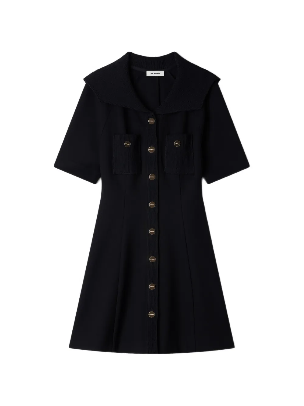 SANDRO Body con dettaglio cut-out - Nero