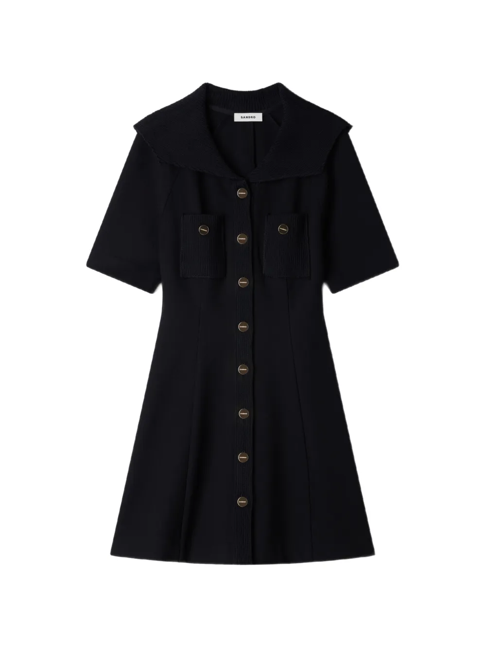 SANDRO Body con dettaglio cut-out - Nero