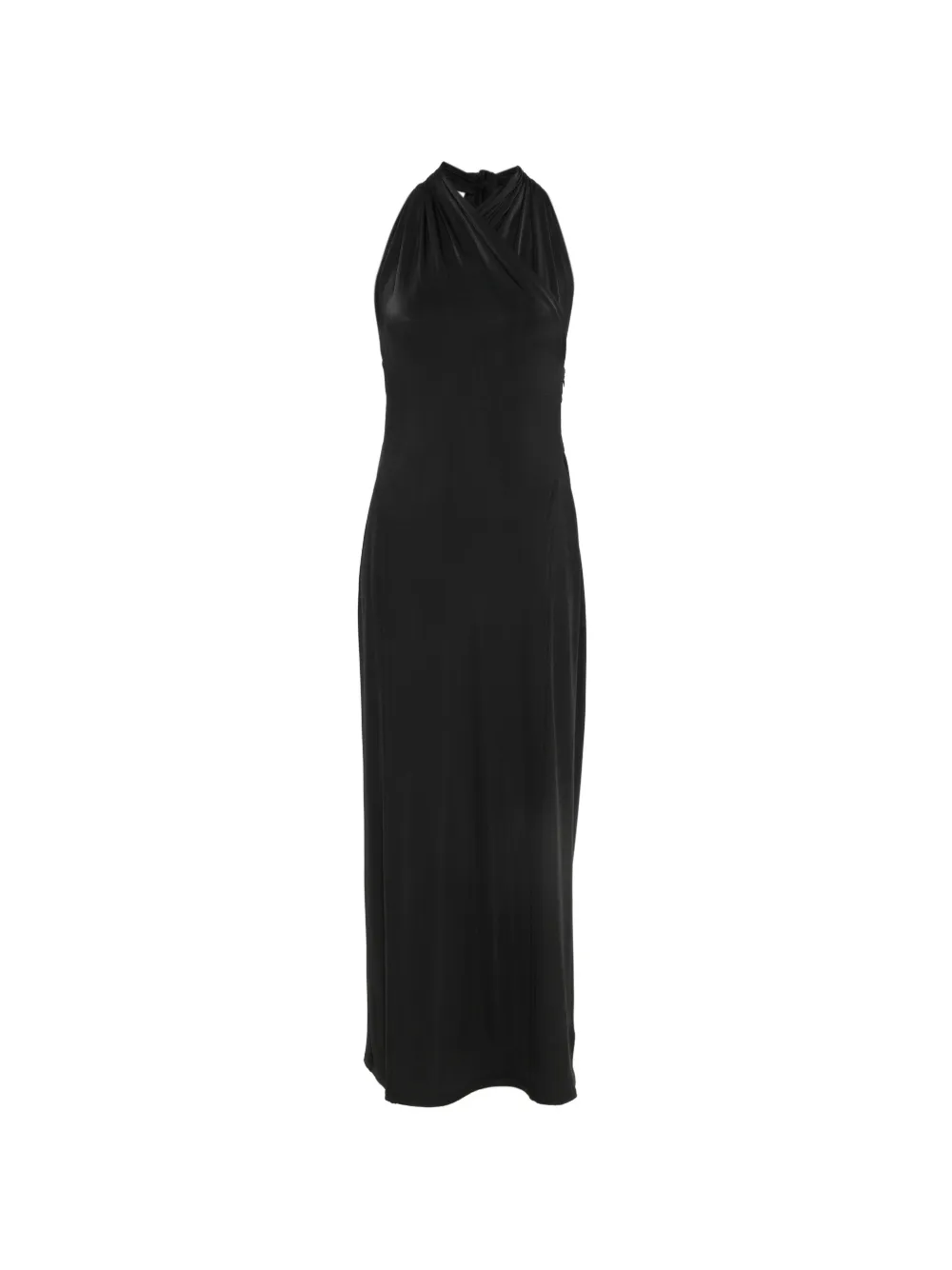Another Tomorrow slevveless maxi dress - Nero