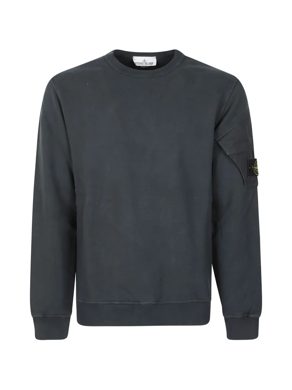 Stone Island 6100015 brushed organic cotton fleece sweatshirt - Verde