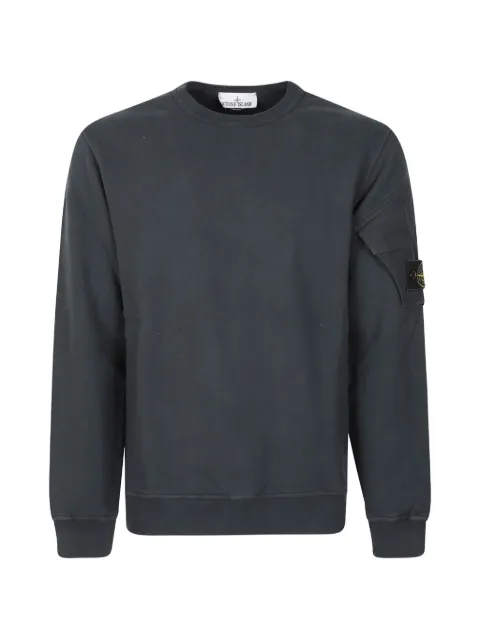 Stone Island 6100015 brushed organic cotton fleece sweatshirt