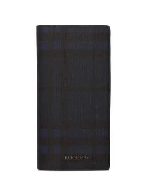 Burberry City Check continental wallet
