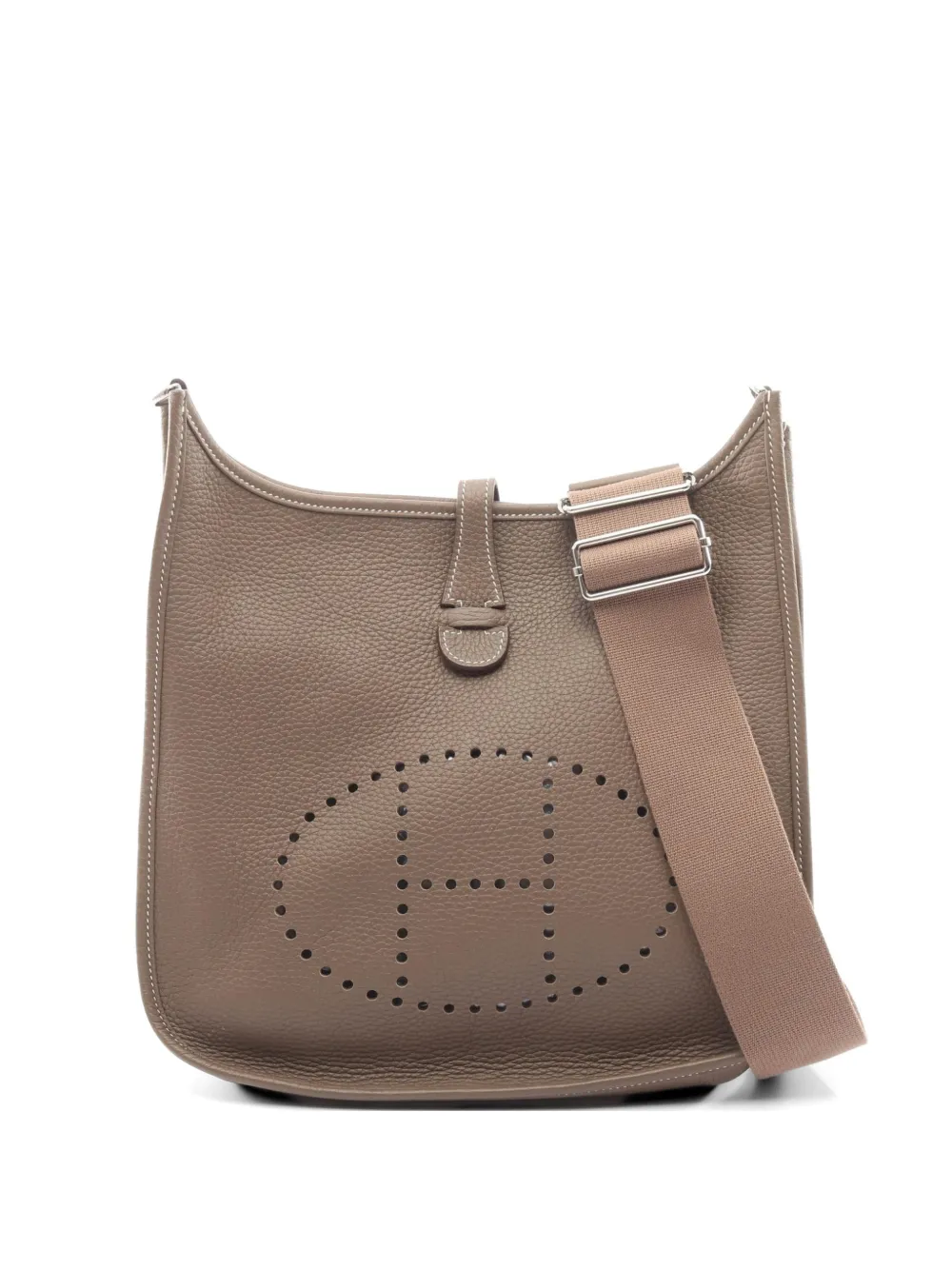 Hermès Pre-Owned 2023 PM Evelyn 3 Troyes crossbody bag - Toni neutri