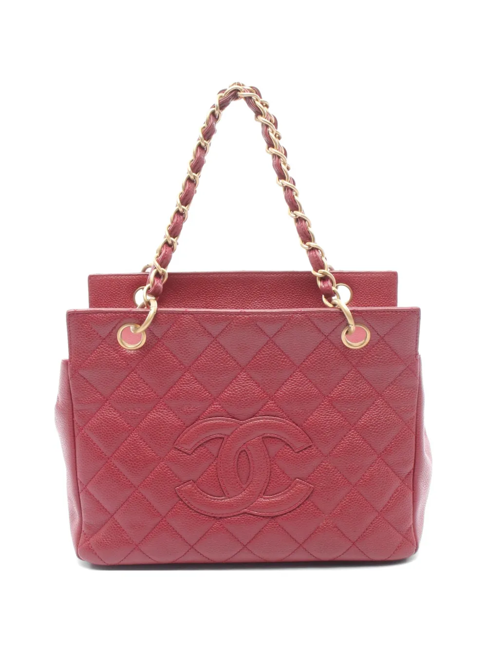 CHANEL Pre-Owned 2000-2002 Matelass caviar leather shoulder bag - Rosa