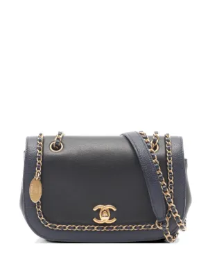Aigner Vintage レザー チェーンバッグ | ブラック | FARFETCH JP