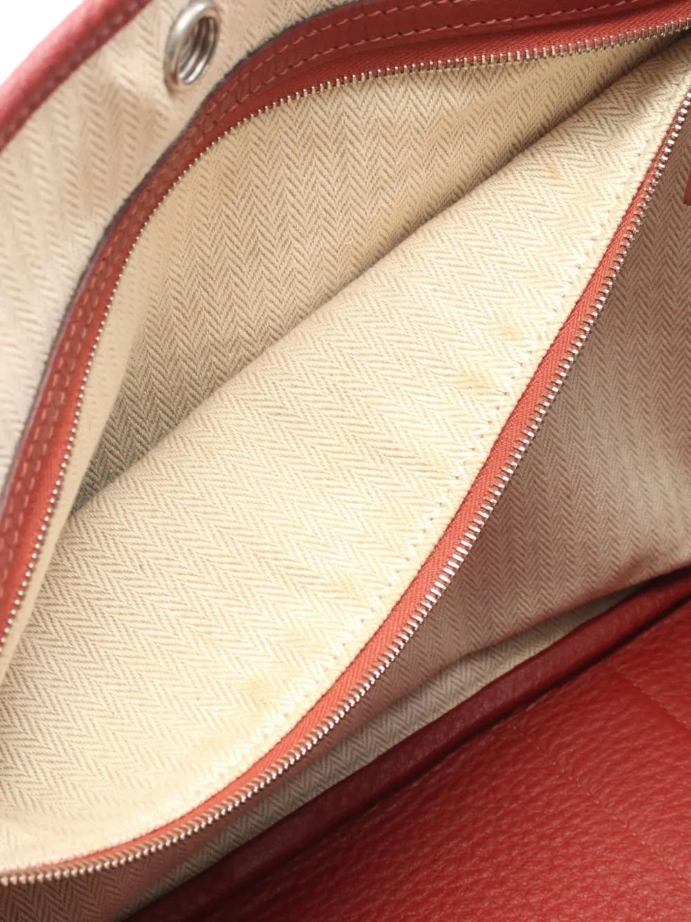Hermès Pre-owned 2009 PM Garden Party Tote Bag in Red, view 3