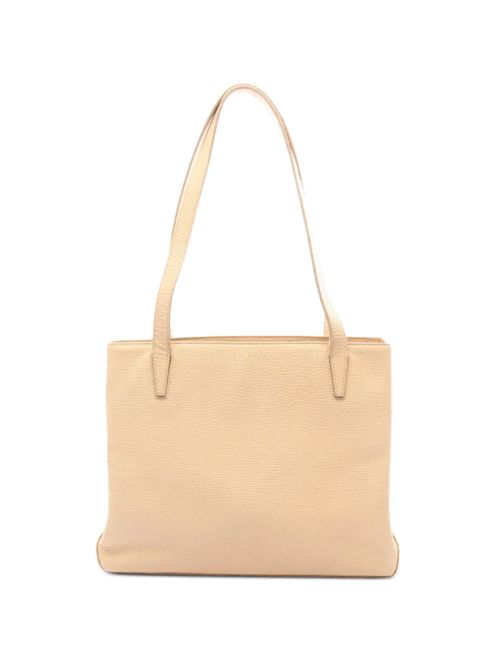 Loewe Pre-Owned textured leather tote bag - Toni neutri