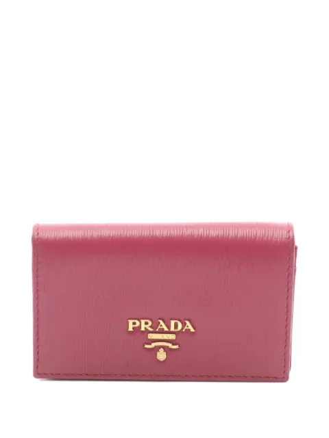 Prada Pre-Owned 2010s leather card case