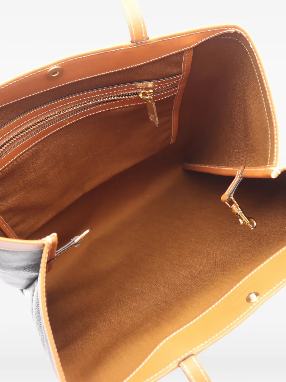 Celine Pre-Owned Triomphe shopper Bruin