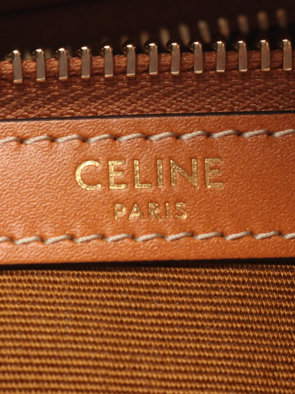 Celine Pre-Owned Triomphe shopper Bruin