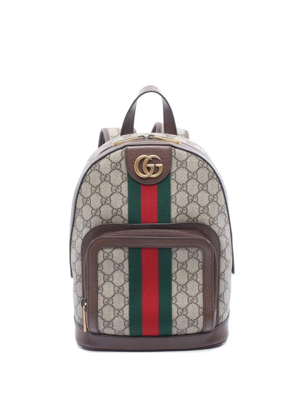 Gucci Pre-Owned Ophidia GG Supreme backpack - Braun