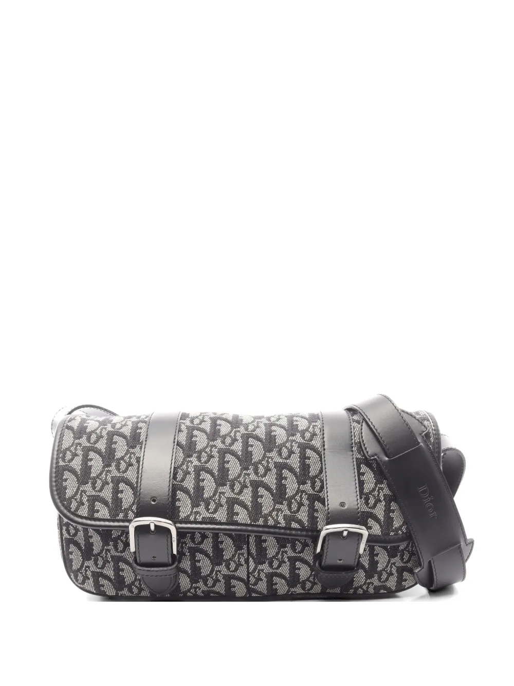 Christian Dior Pre-Owned 2010s Trotter Messenger shoulder bag - Black