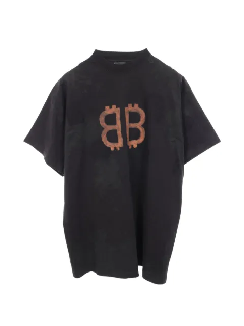 Balenciaga Pre-Owned camiseta con logo 2010