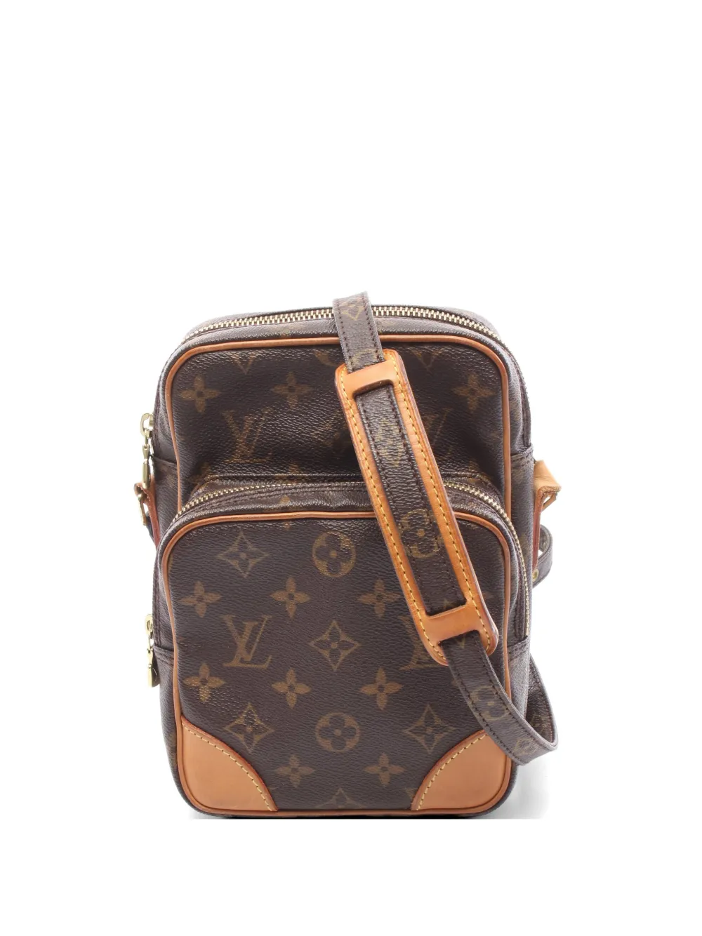 Louis Vuitton Pre-Owned 2001 Amazon crossbody bag - Brown