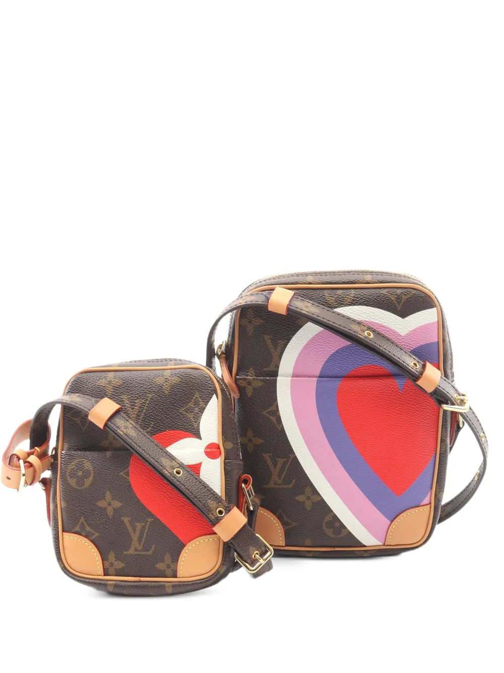 Louis Vuitton Pre-Owned 2020 Game On PanameMonogram crossbody bag set (set of two) - Marrone