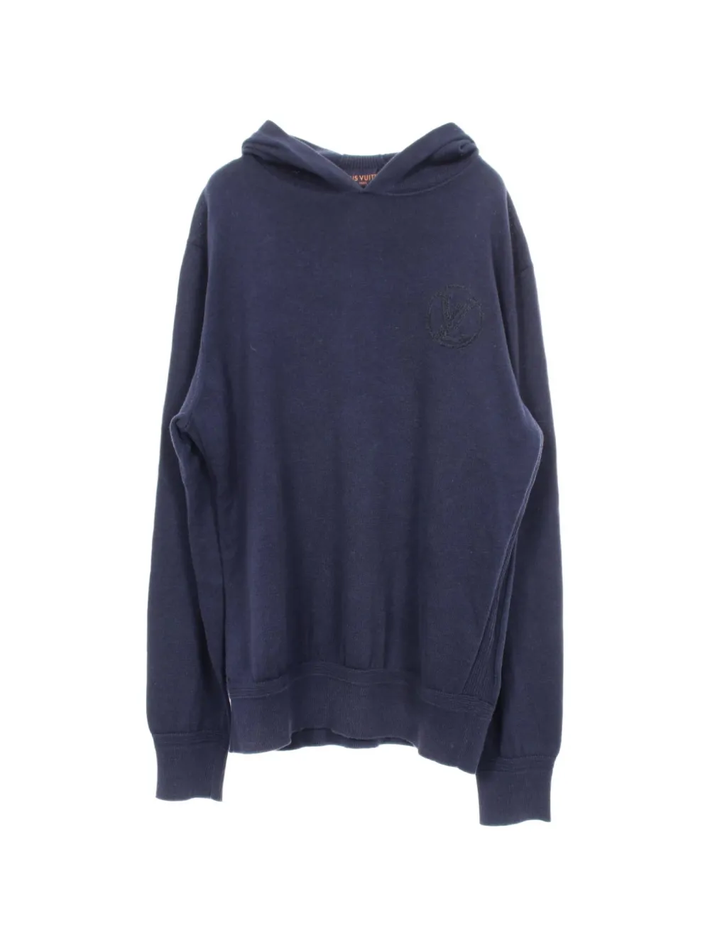 Louis Vuitton Pre-Owned 2000s knitted hoodie - Blu