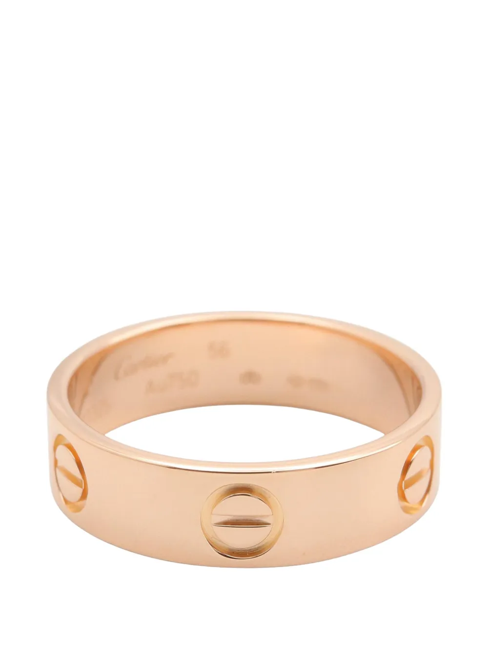 Cartier 2010s Love screw-detail ring - Rosa