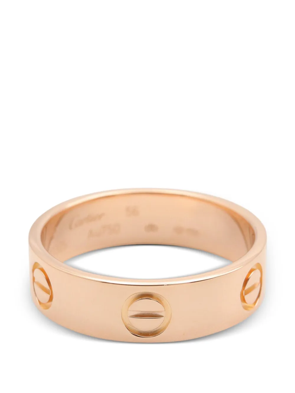 Cartier 2010s Love screw-detail ring - Rosa