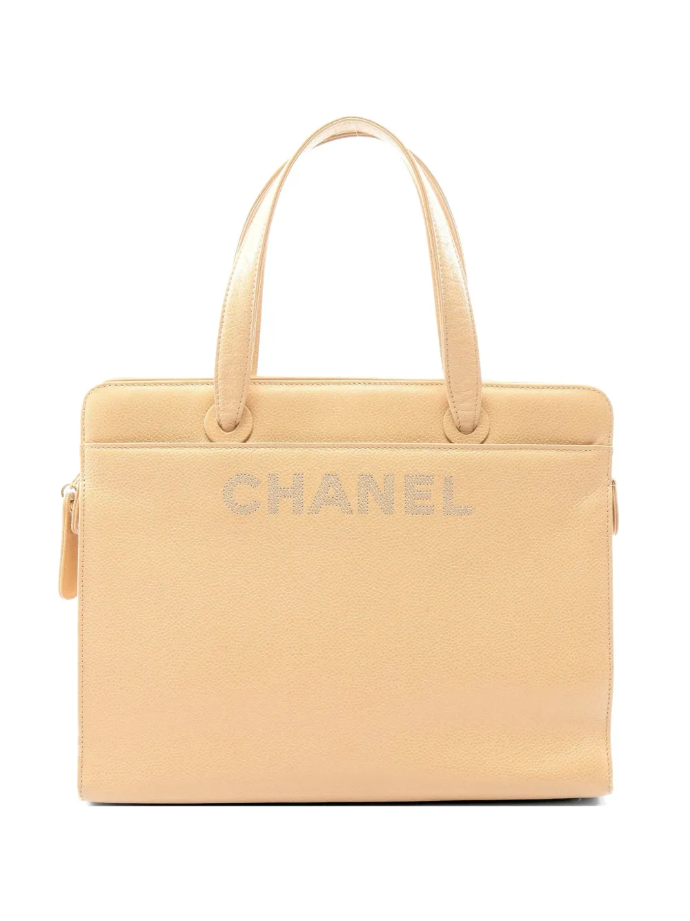 CHANEL Pre-Owned 1997-1999 leather shoulder bag - Toni neutri