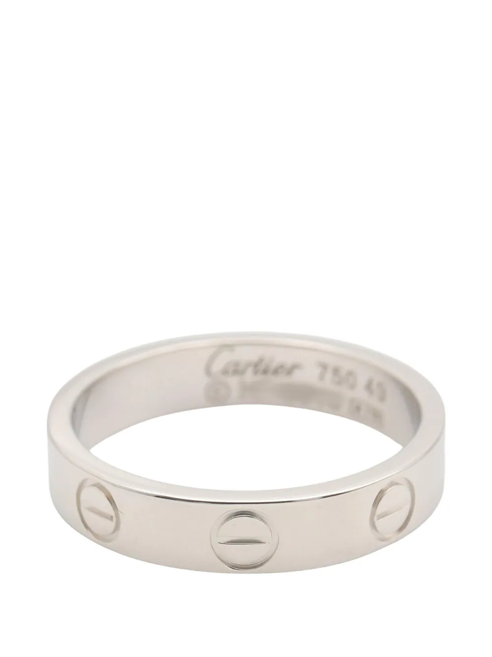 Cartier Love engraved ring - Silber