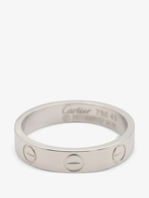 Cartier Love engraved ring