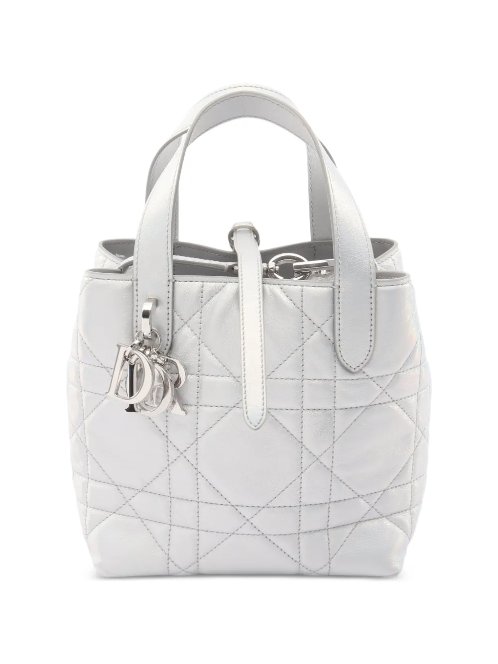 Christian Dior Pre-Owned 2020s Toujours leather tote bag - Silver