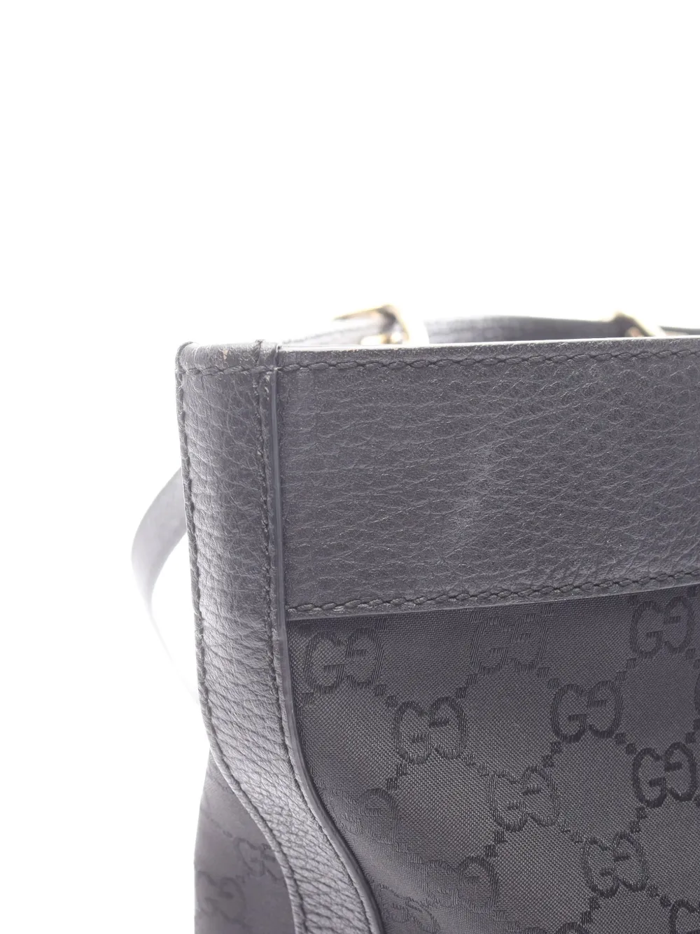Gucci Pre-owned 2000s GG Pattern Tote Bag in Black, view 5