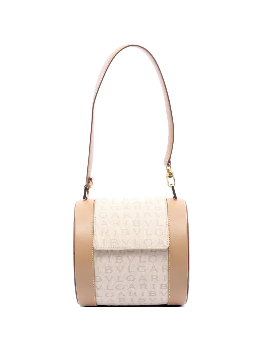 Bvlgari Pre-Owned B.zero1 Logomania handbag - Toni neutri