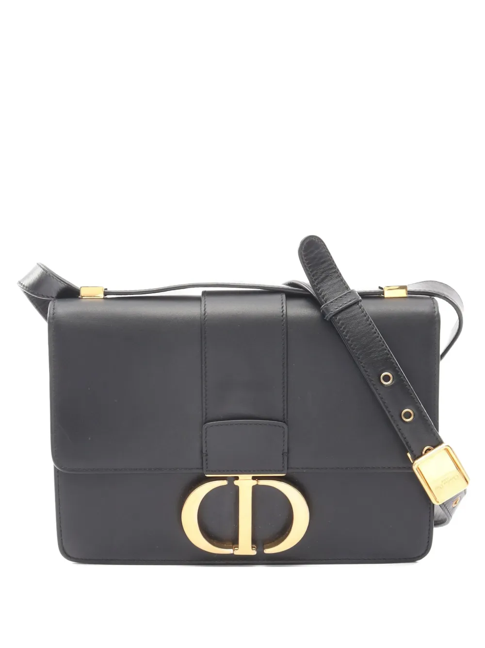 Christian Dior Pre-Owned 2000s 30 Montaigne shoulder bag - Black