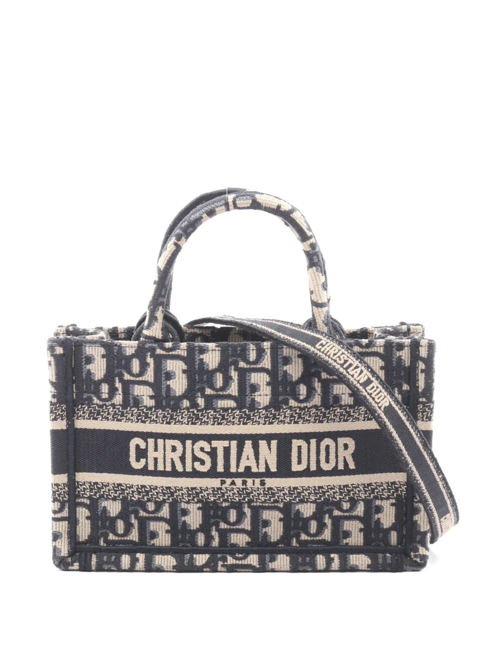 Christian Dior Pre-Owned 2010s mini Book Tote two-way handbag - Blu