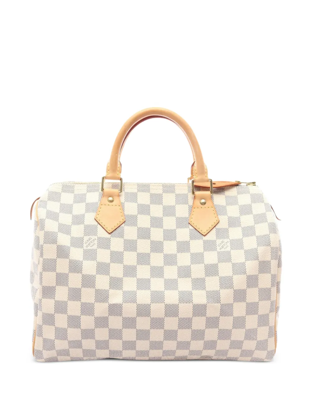 Louis Vuitton Pre-Owned 2007 30 Speedy Bandouliere damier tote bag - Neutrals