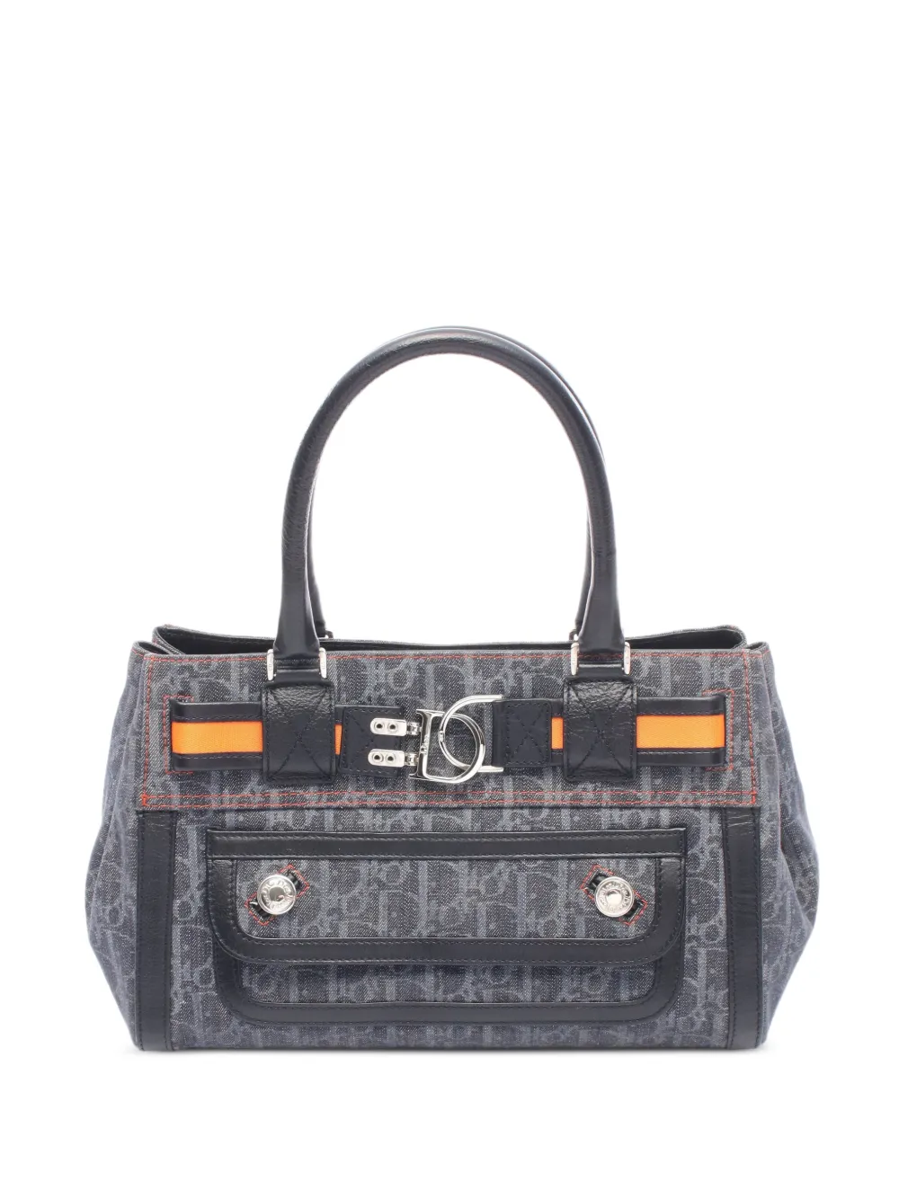 Christian Dior Pre-Owned 2010s Flight Line Trotter handbag - Grigio