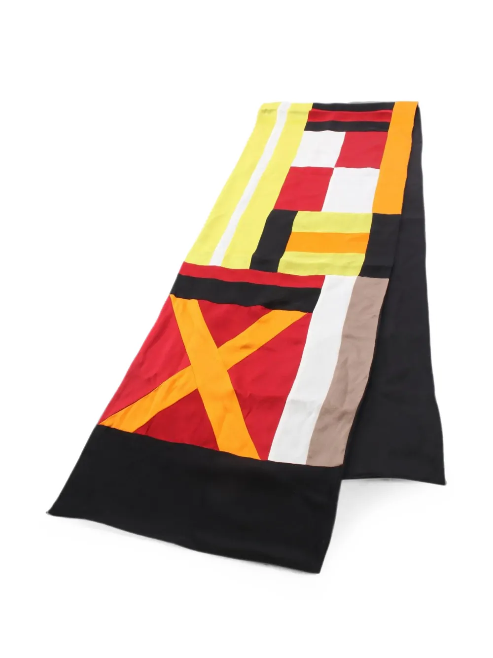 Hermès Pre-Owned Foulard in seta anni 2000 - Nero