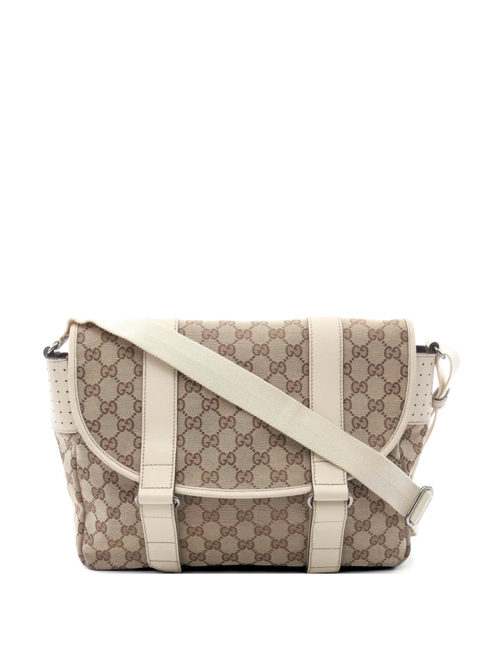 Gucci Pre-Owned 2000s GG canvas shoulder bag - Neutrals
