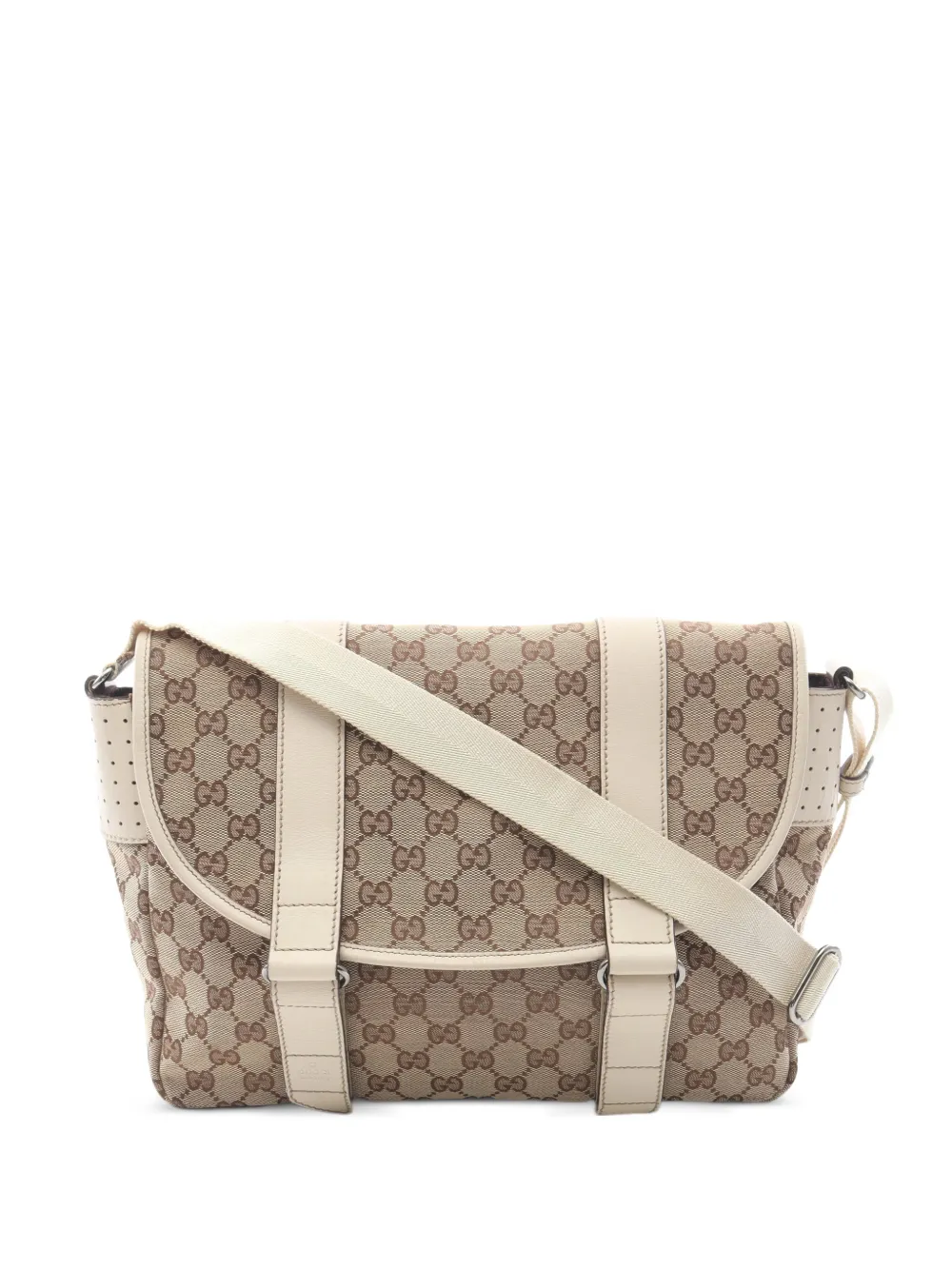 Gucci Pre-Owned 2000s GG canvas shoulder bag - Toni neutri
