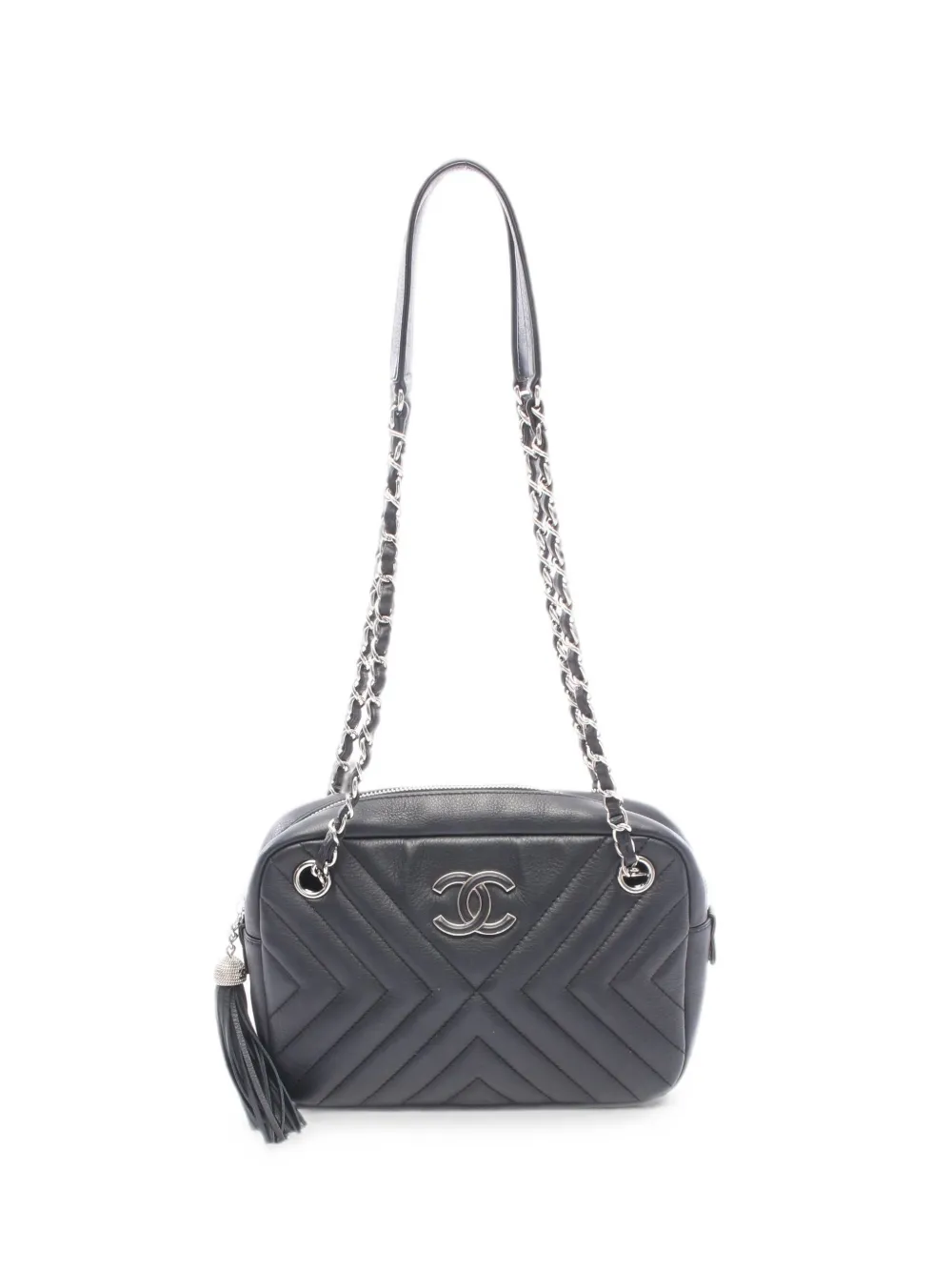 CHANEL Pre-Owned 2018 CC-logo shoulder bag - Nero