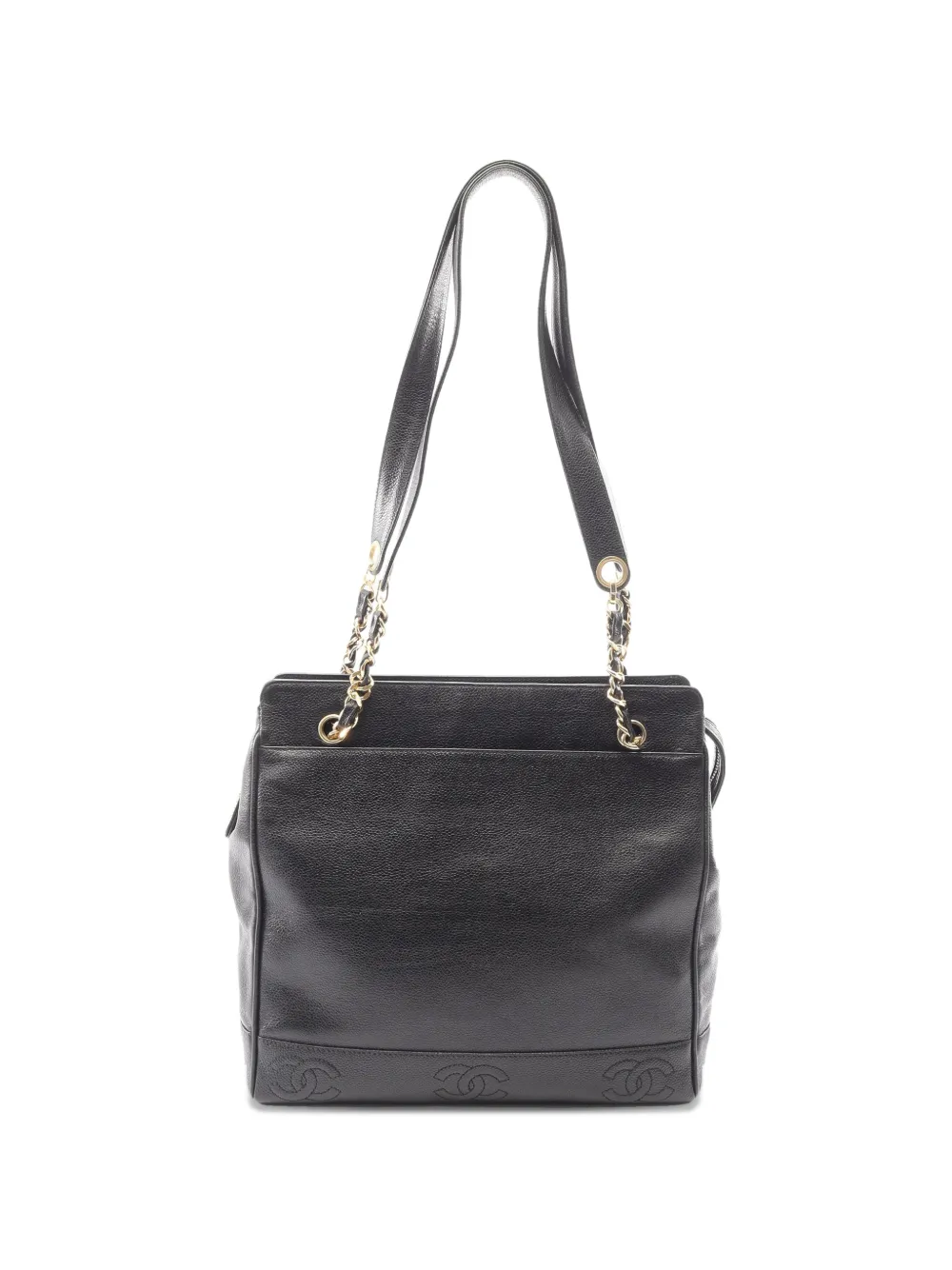 CHANEL Pre-Owned Triple CC Caviar shoulder bag - Nero