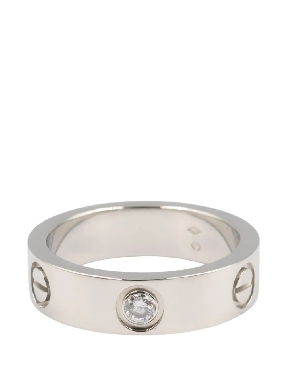 Cartier 2010s Love diamond ring - Silber