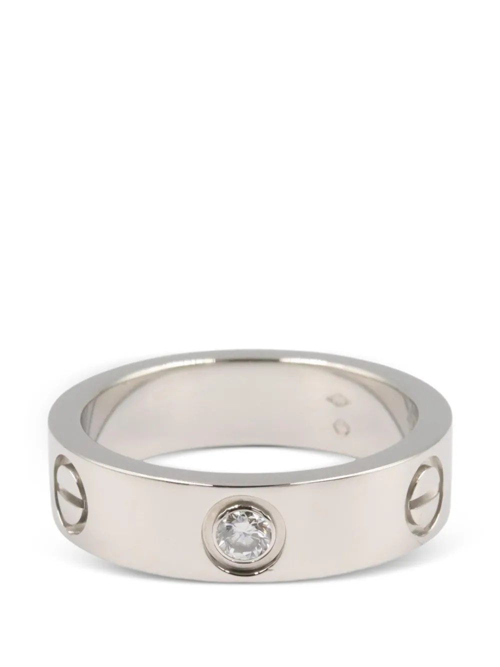 Cartier 2010s Love diamond ring - Silber