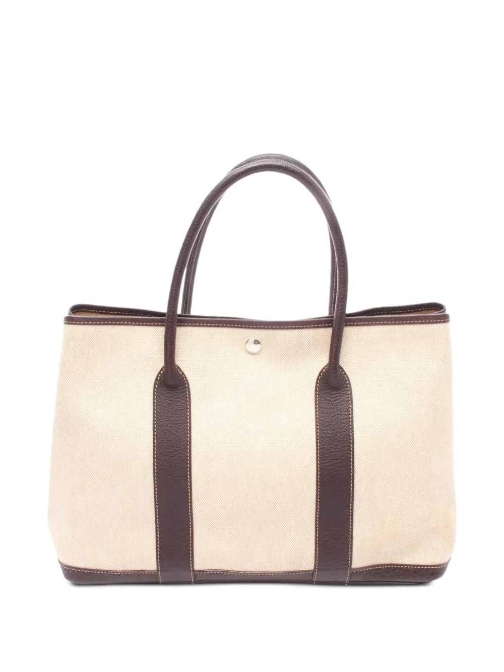 Hermès Pre-Owned 2002 Garden Party Toile H shoulder bag - Toni neutri