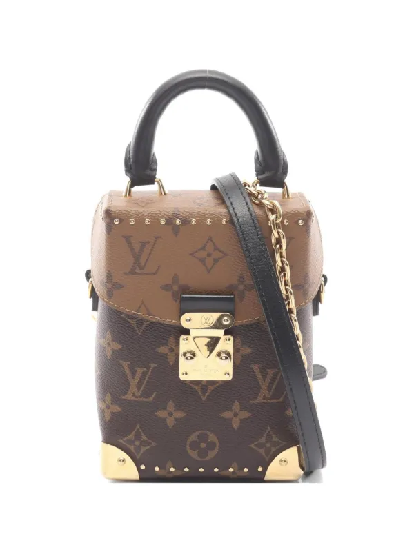 Louis Vuitton Pre-owned 2021s Camera Box Monogram Tote Bag in Brown