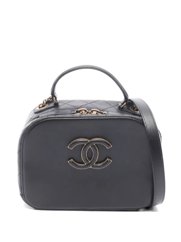 CHANEL Pre-Owned 2017-2018 ココマーク レザーショルダーバッグ 